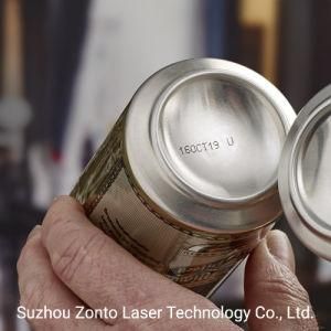 Metal Aluminum Can Laser Coder Time Date Printing Marking Machine