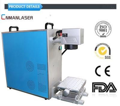 Fiber Laser Marking Engraving Machine for LED Lamp Socket Switch Button