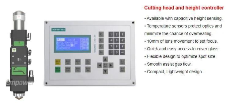 Fast Speed High Quality 1000W-4000W Fiber Laser Cutting Machine