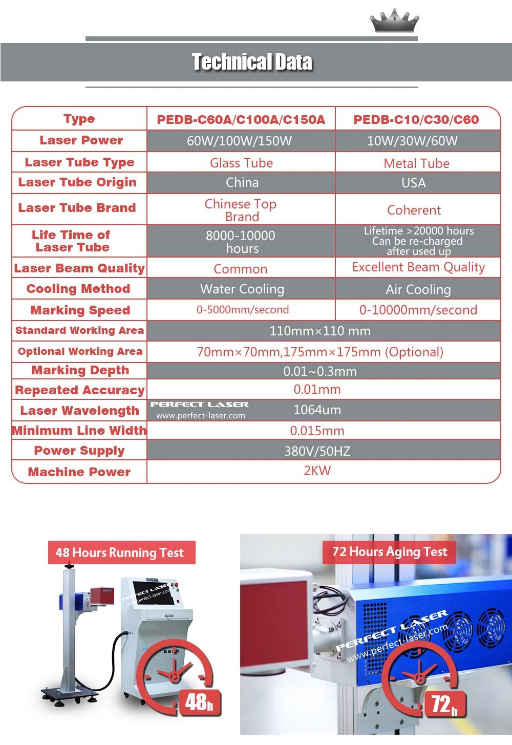 30W Plastic Wood Laser Marking Machine