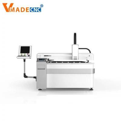 1500W CNC Fiber Laser Cutting Machine Metal Cut Plate Laser