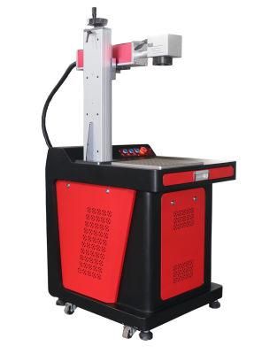 Laser Marking Machine for Key Chain Red Wine Bottle Steel Pipe