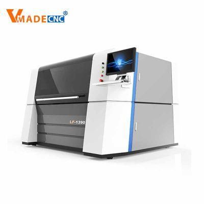 1390 Laser Engraving for Acrylic Leather Felt Planking Crystal Cutting Machine