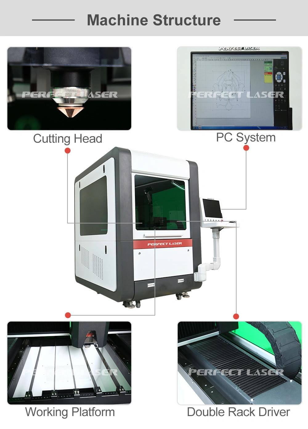 200W 300W Raycus Ipg Small Metal Steel Fiber Laser Cutter