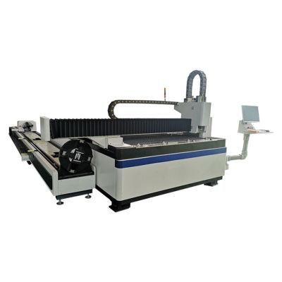 3015 Metal Tube and Plate Fiber Laser Cutting Machine with Rotary Axis