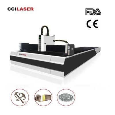 5mm Carbon Steel Plate CNC 1000W Fiber Laser Cutting Machine for Steel Plate