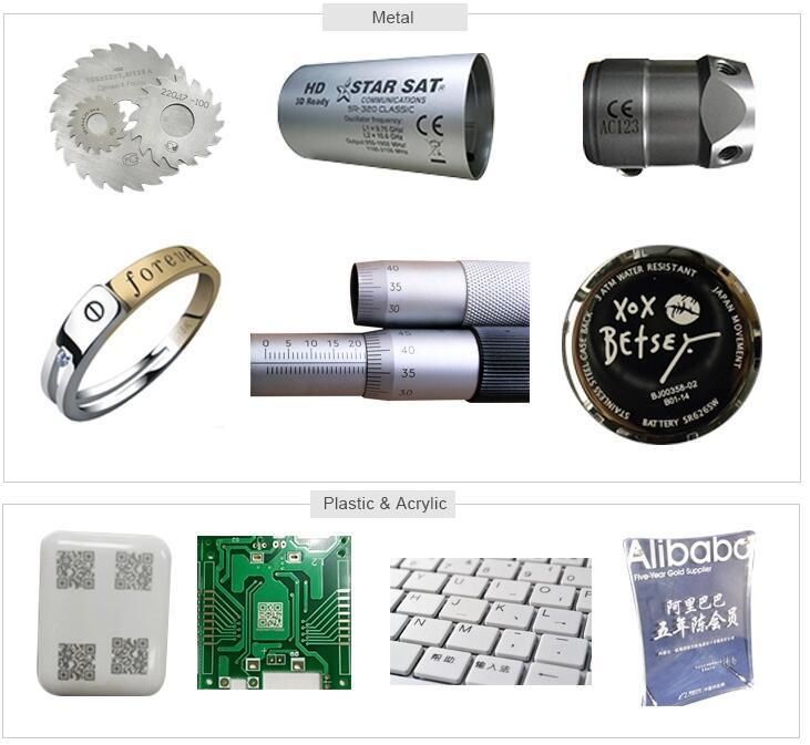 Flying Fiber Laser Marking Machine for Pens Cables