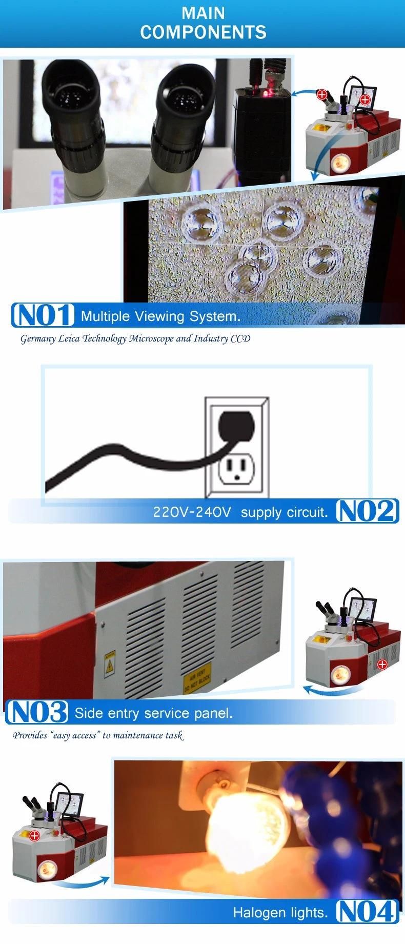 Jewelry Manual Spot Laser Welding Machine