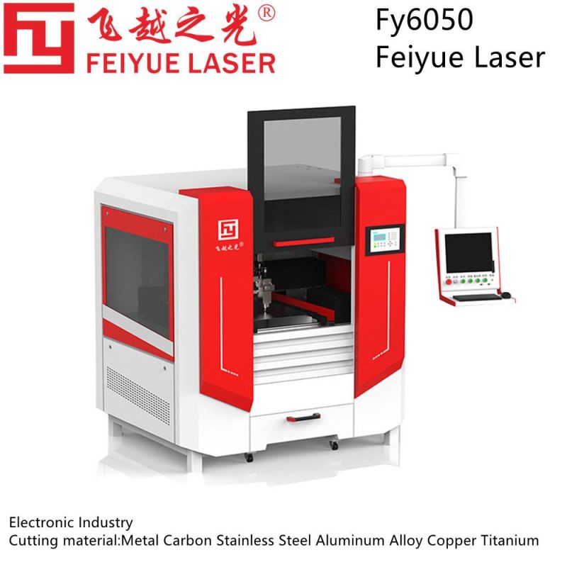 Fy6050 Electronic Industry Feiyue Laser Cutting Machine Manufacturer Laser Processing Machine Keyboard PCB Boards Steel Alloy Aluminum Sheet Metal Laser Cutter