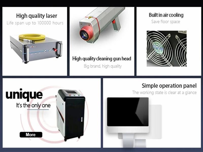 Popular Heavy Tar Removal Laser Cleaning Machine for Car Repair