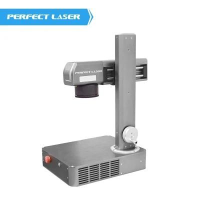 20W Mini Portable Fiber Dog Tag Metal Fiber Stainless Steel Laser Marking Engraving Machine