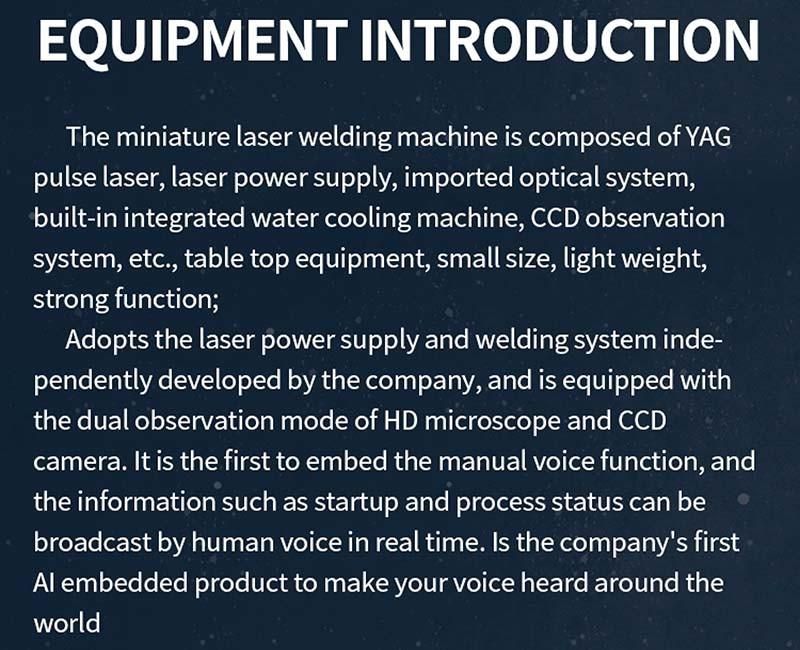 Low Price Mini Portable Jewelry Laser Welding Machine Spot Laser Welder 100W