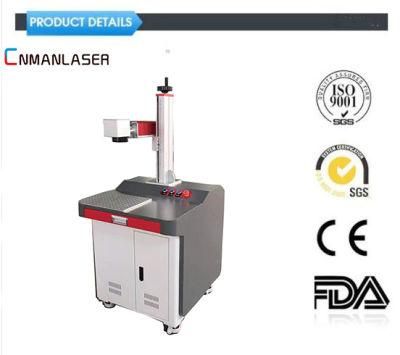 Table Type Laser Marking Machine for Beverages Leather Cardboard