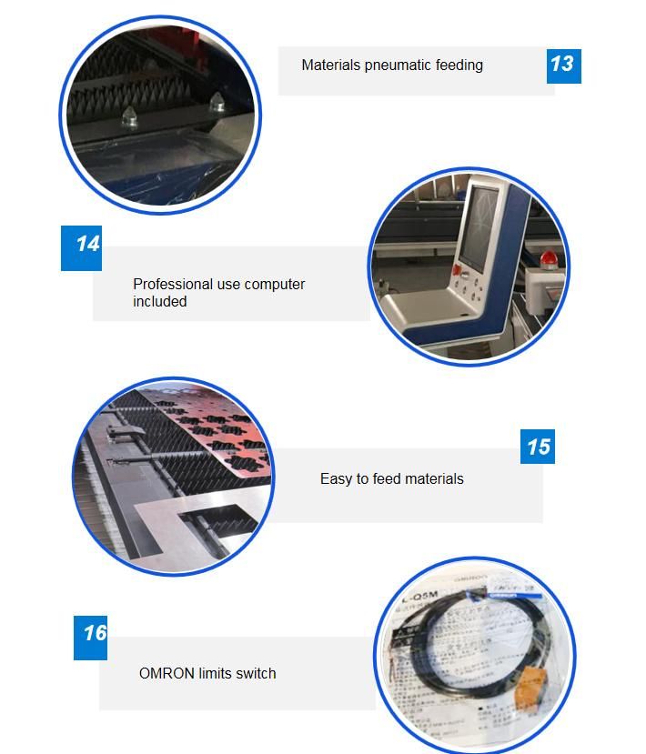 CNC Aluminum Sheet Metal Fiber Laser Cutting Machine