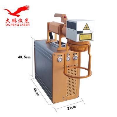 Portable Fiber Laser Marking Machine on Metal and Non-Metal Ship to Singapore