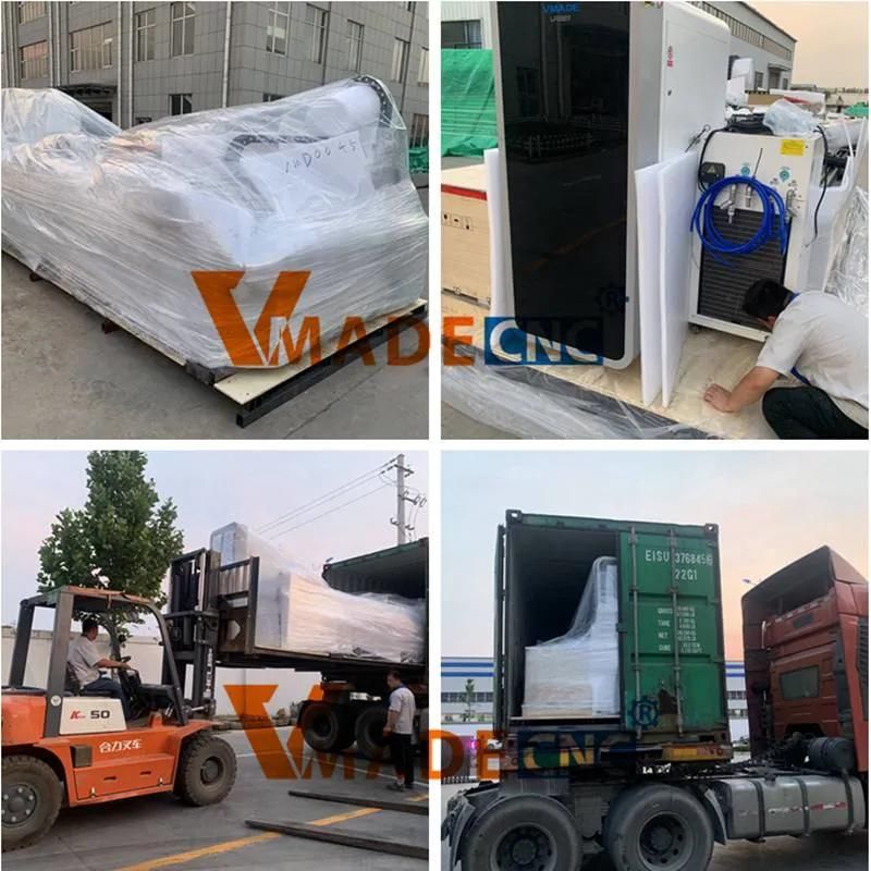 Fiber Laser 1000W Metal Tube Laser Cutting Machine 1kw