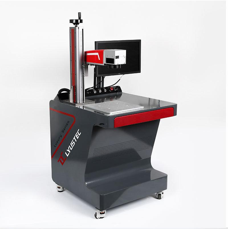 Pen Fiber Laser Marking Machine with Rotary Unit