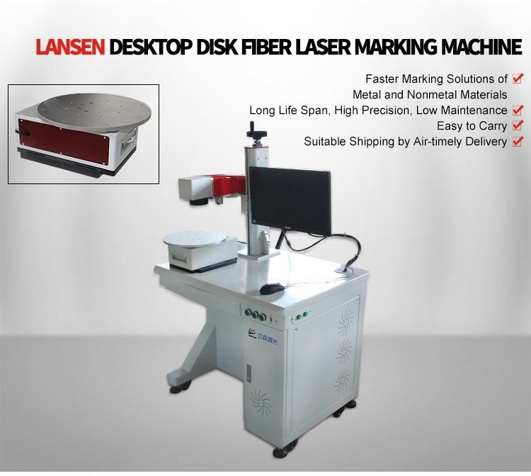 Desktop Fiber Laser Marking Machine 30W 50W 100W Raycus
