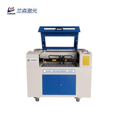 Metal Nonmetal 2 Heads CO2 Fiber Laser Engraving Marking Machines