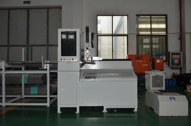 High Power 3D Laser Cutting Machine of Single Chuck