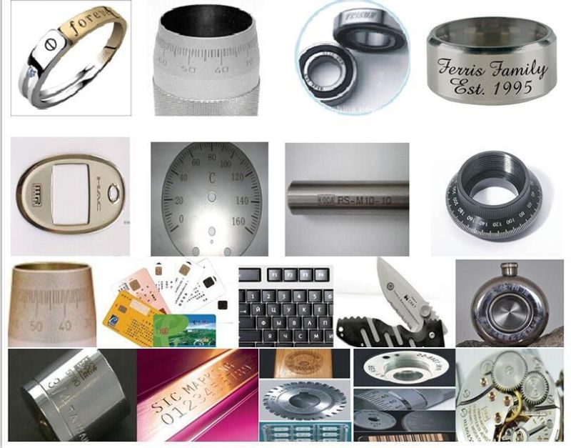 10W 20W Gold Silver Finger Ring Logo Laser Marking Machine Price