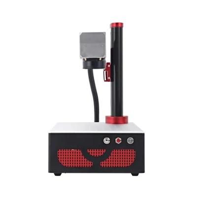 Lueb Portable Desktop Laser Marking Machine Industrial Fast Marking Laser Coding Machine Marking Image/ Date/ Serial Number