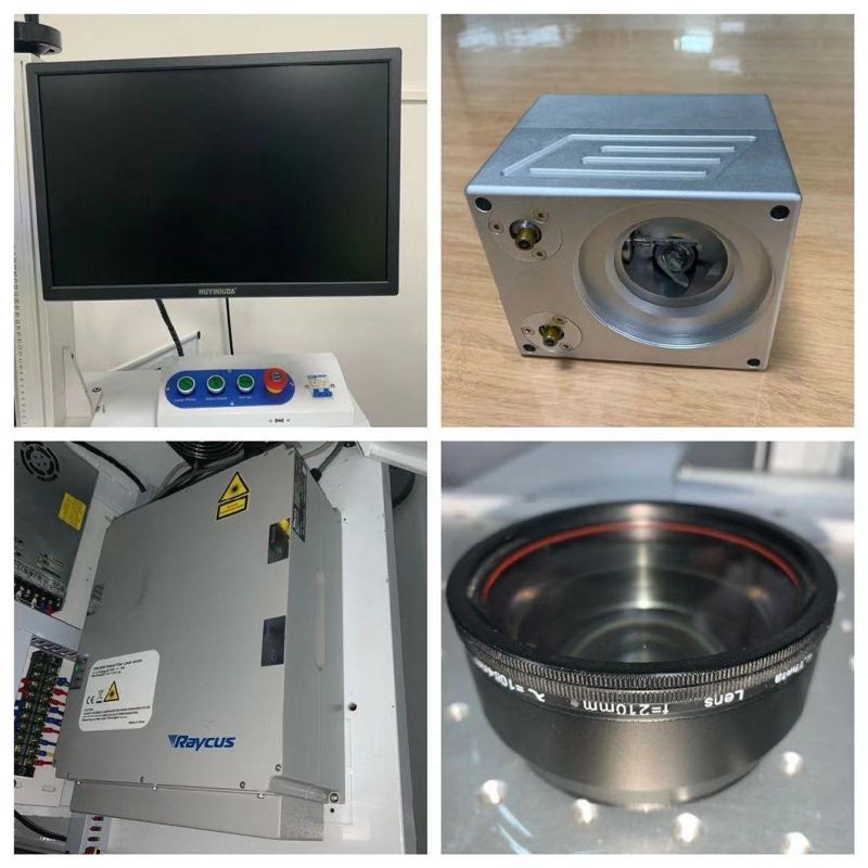 2021 Dongguan Hispeed Laser Fast Marking Speed UV Online Fly Laser Marking Machine for Face Mask