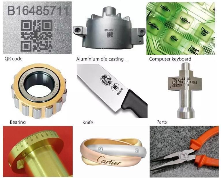 High Precision Jewelry Laser Marking Machine with Ce Certification