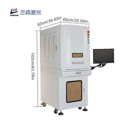 Class I 100W Closed Fiber Laser Marker for Stainless Steel Metal Marking