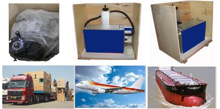 10W 20W Portable Fiber Metal PCB Laser Engraver/ CNC Machine