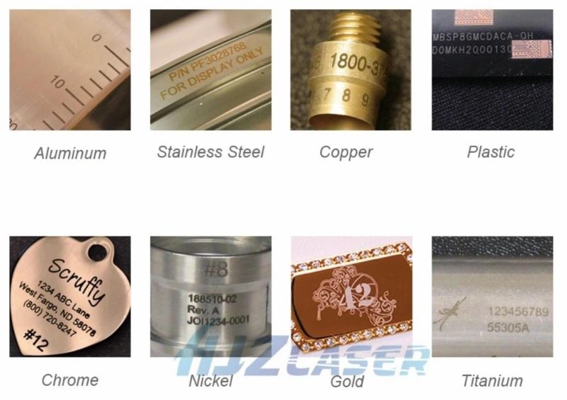 20W 30W Fiber Mini Pen Laser Making Machine for Silver Metal Logo Writing Business Card Printing Machine
