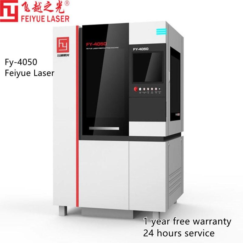 Fy4050b Feiyue PRO Portable High Precision CNC Laser Cutting Fabrication Jewelry Metal Plate Stainless Steel Aluminum Sheet Metal Laser Cutter