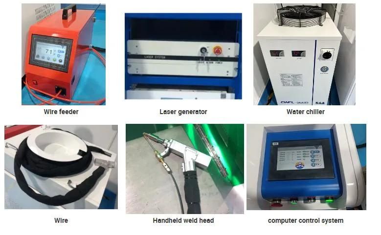 Hot Sale Portable Handheld 3000W Fiber Laser Welding Machine