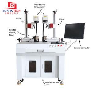 Diode Side-Pump Laser Marking Machine for Hardware Electronic Components Car Parts