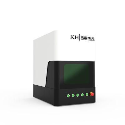 Best Selling 20W 30W 50W Max Raycus Rotary Portable Small Mini Fiber Laser Marking Machine Price