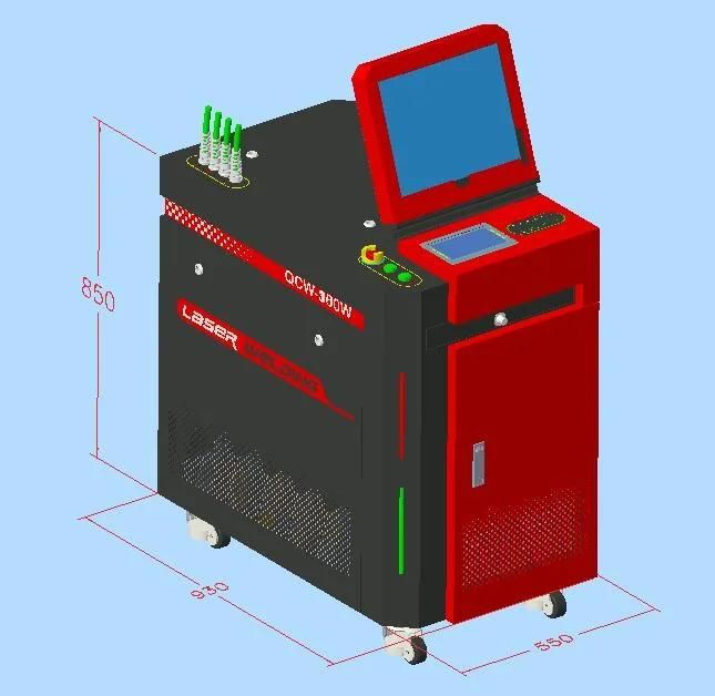 150W-300W Automatic Welding Machine for USB Type C Metal Connectors Laser Welding Machine