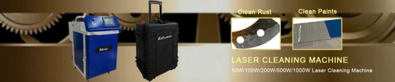 50W 100W Luggage Type Laser Cleaning Machine for Rust Cleaning