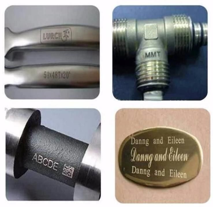 Table Type Metal Deep Engraving 3D Rotary Ring 20W 30W 50W Fiber Laser Marking Machine