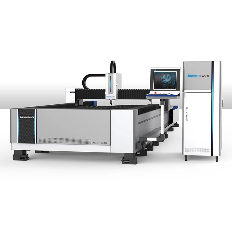 China Good Supplier CNC Fiber Laser Cutting Machine, Drilling of Metal Sheet.