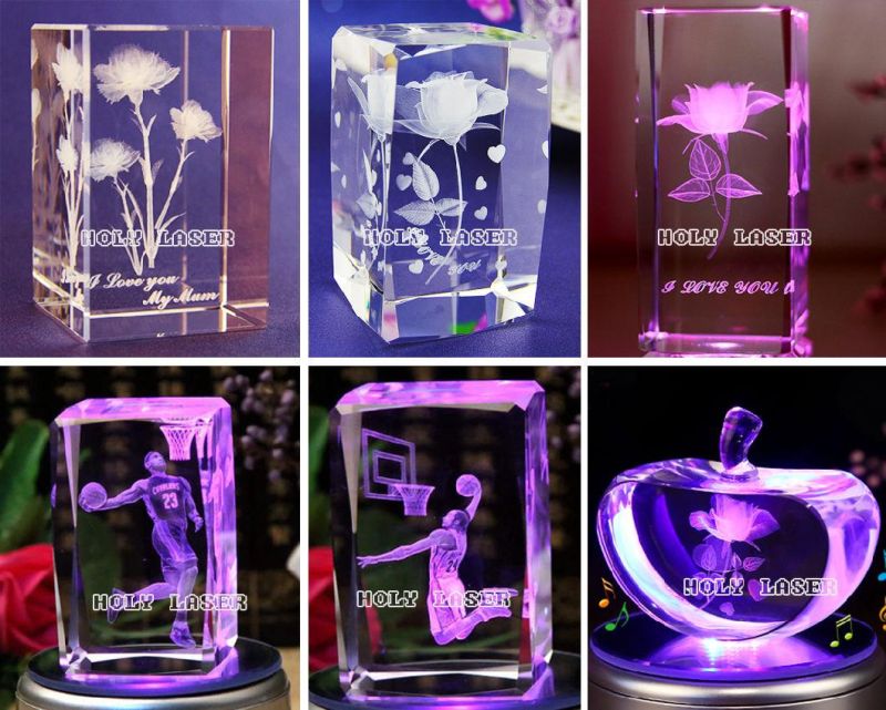 3D Crystals Gift Laser Engraving Machine Factory Price