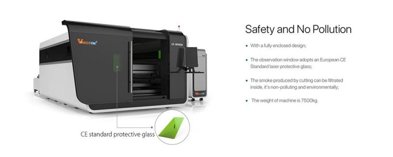 2000*4000mm Stainless Steel Carbon Steel Fiber Laser Cutting Machine Price