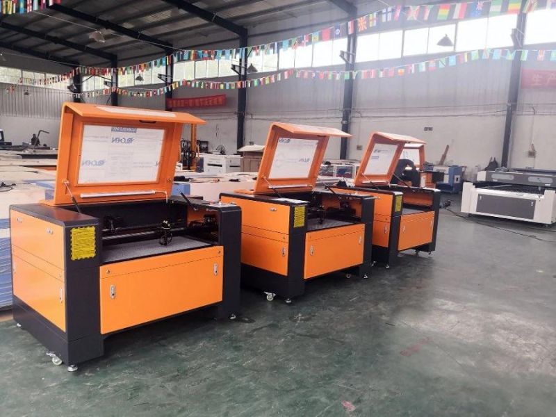 CE Marked CNC Laser Engraving Wood Acrylic Cutting Machine (FLC9060)