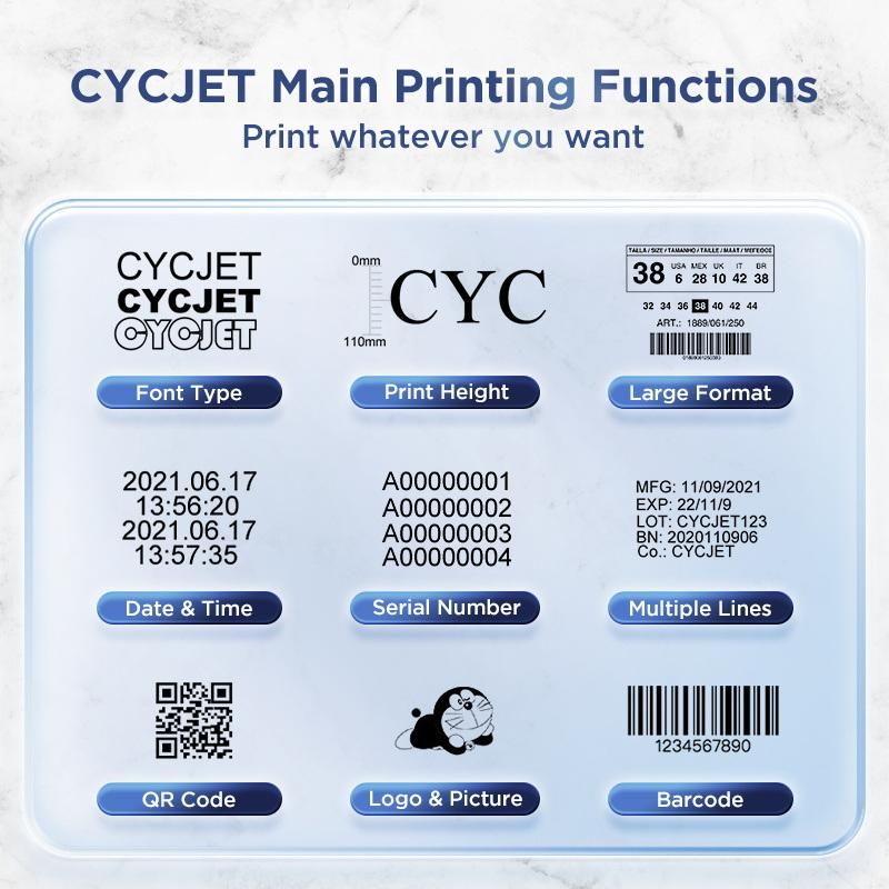 Cycjet D100 Portable Handheld Laser Marking Machine for Tyres