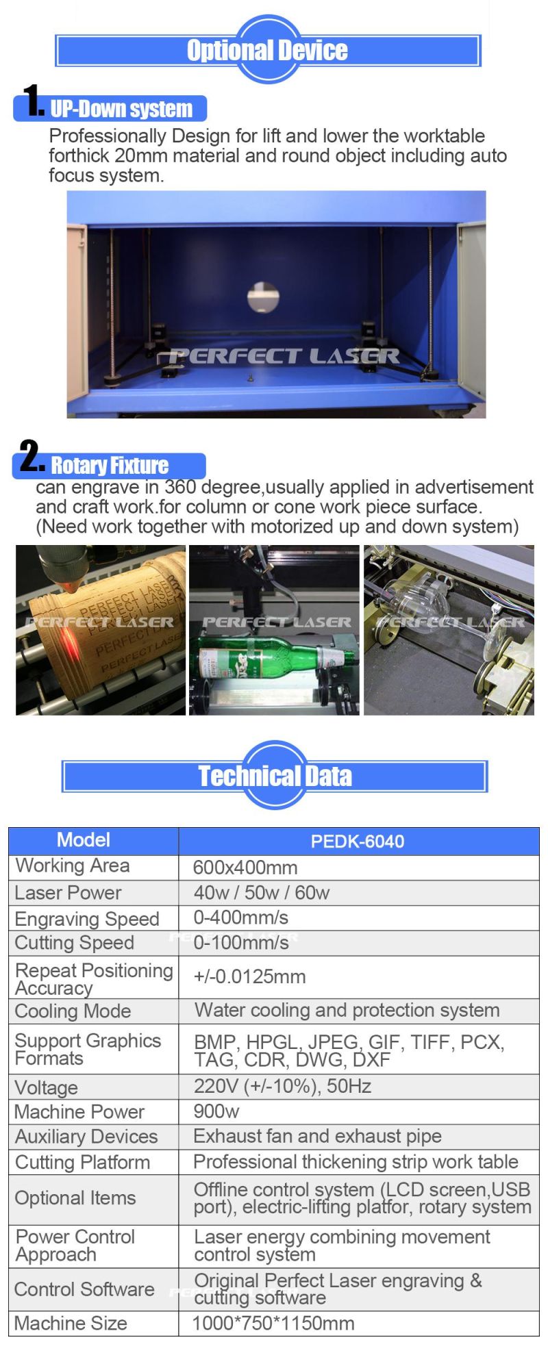 Mini Laser Engraving Machine for PMMA Wood PVC Nonmetals