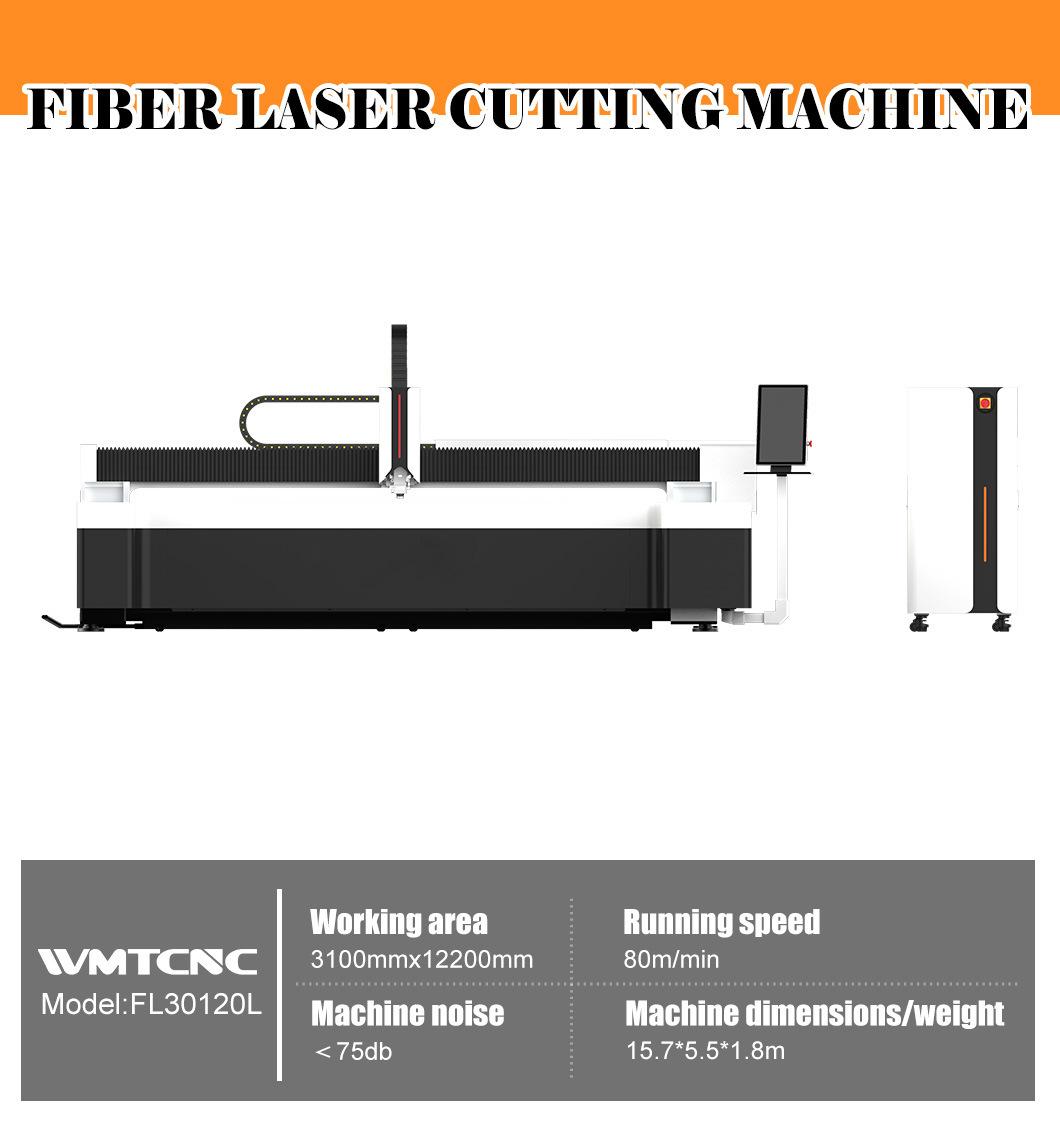 Economical 3000w F30120L Fiber Laser Cutting Machine for Metalworking