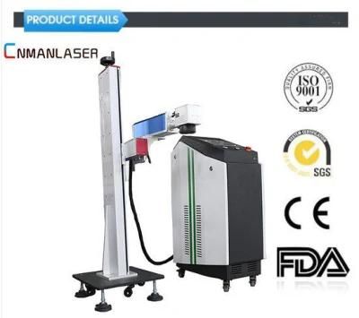 50W Fiber Laser Marking Machine Metal Laser Marking Machine Price with Conveyor