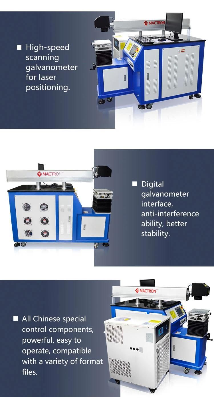 300W Aluminium Stainless Steel Spot Laser Welding Machine for Sale