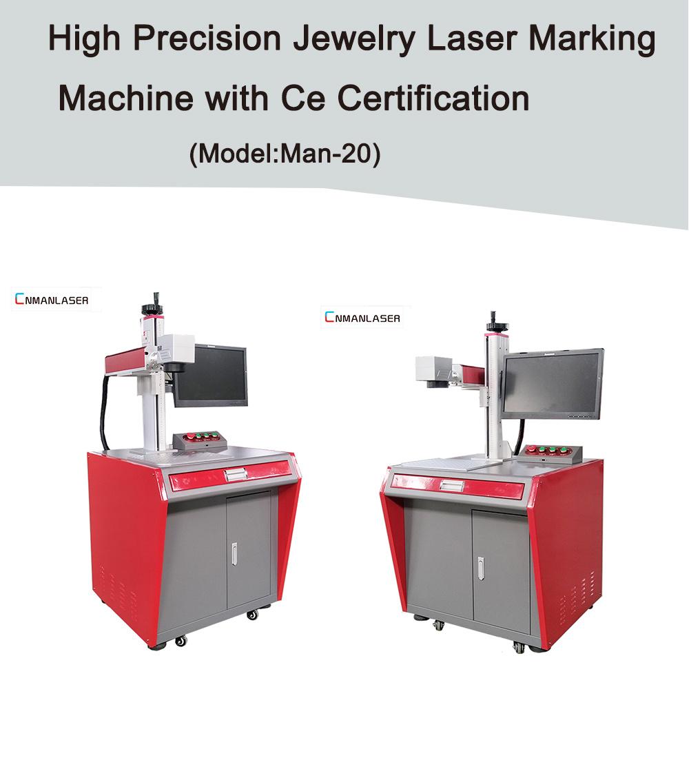 High Precision Jewelry Laser Marking Machine with Ce Certification