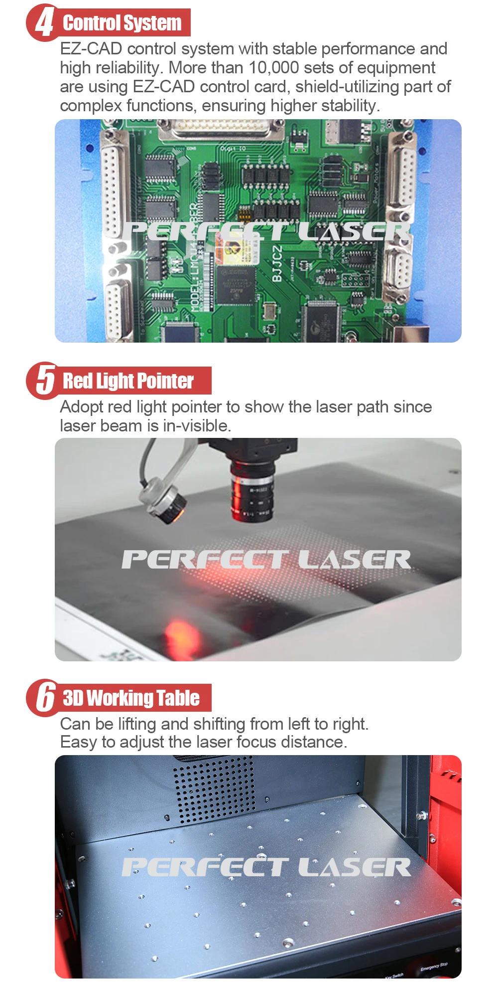 Ipg 20W Portable Fiber Laser Marker Jewelry Rings Marking Machine