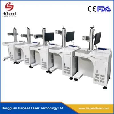 20W 30W 50W Laser Marking Machine Fiber Laser Engraver Metal Etching Machine